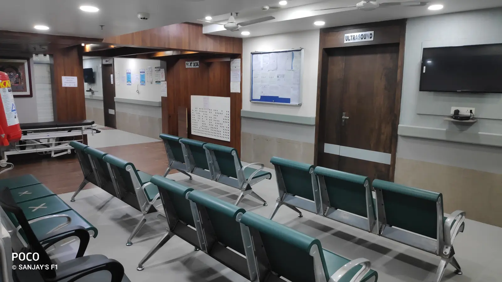 Ahana patient waiting and reception environment