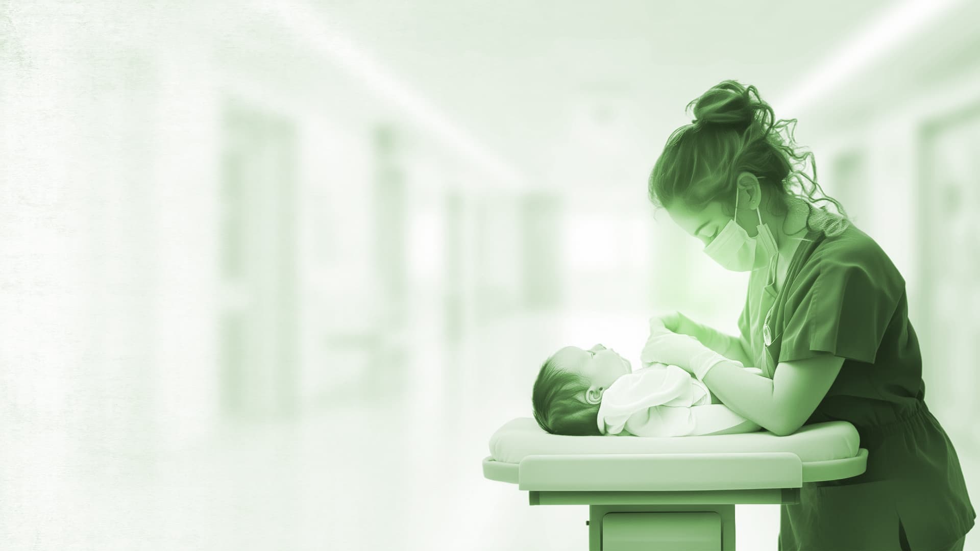 Ahana clinician caring for an expectant mother